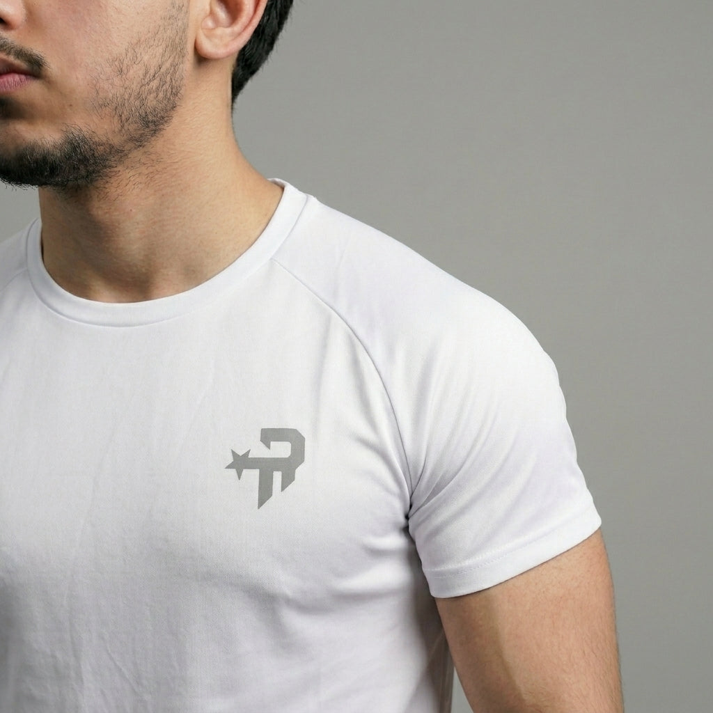 Performance White T-Shirt